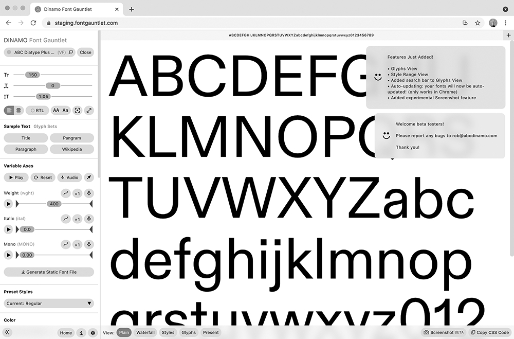 ROM — Dinamo Typefaces